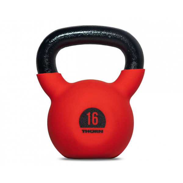 HANTEL THORN FIT CAST-IRON WITH COATING KETTLEBELL 16KG